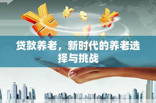 京山贷款养老，新时代的养老选择与挑战