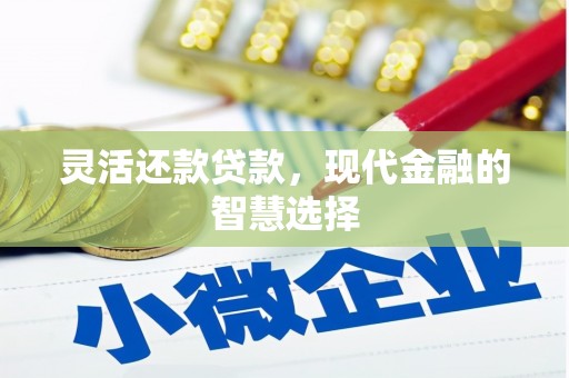 京山灵活还款贷款，现代金融的智慧选择