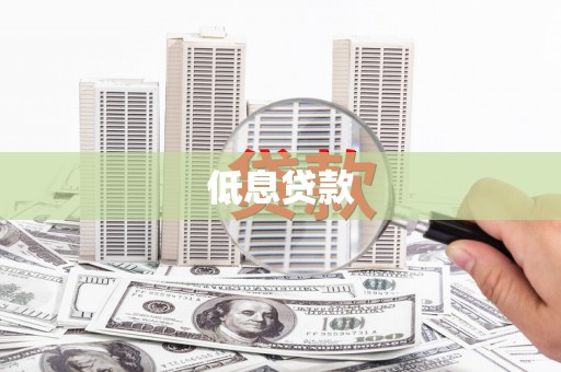 京山低息贷款